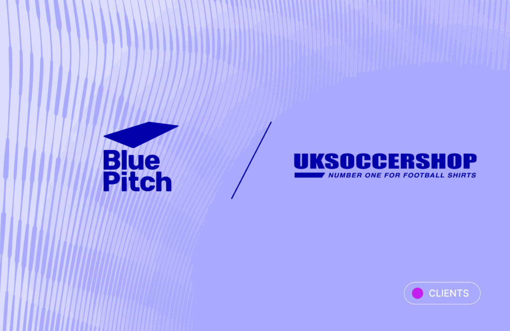 UKSoccershop and Bluepitch redesign uksoccershop.com